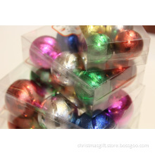 Christmas Tree Decoration Ball Ornament with Dotted Designs